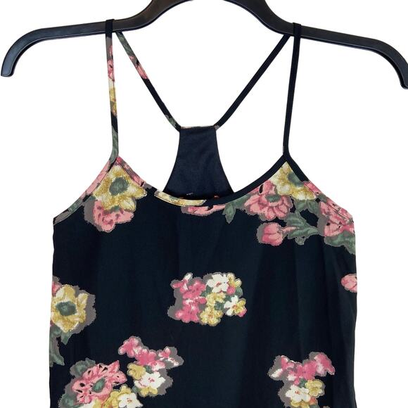 Voom by Joy Han Slip Dress Women’s XS Black Floral Lace Romantic Dark Date NWT - Picture 2 of 11